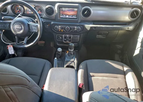 2020 Jeep Wrangler Unlimited Sport из США, поврежденный, VIN 1C4HJXDG2LW273314